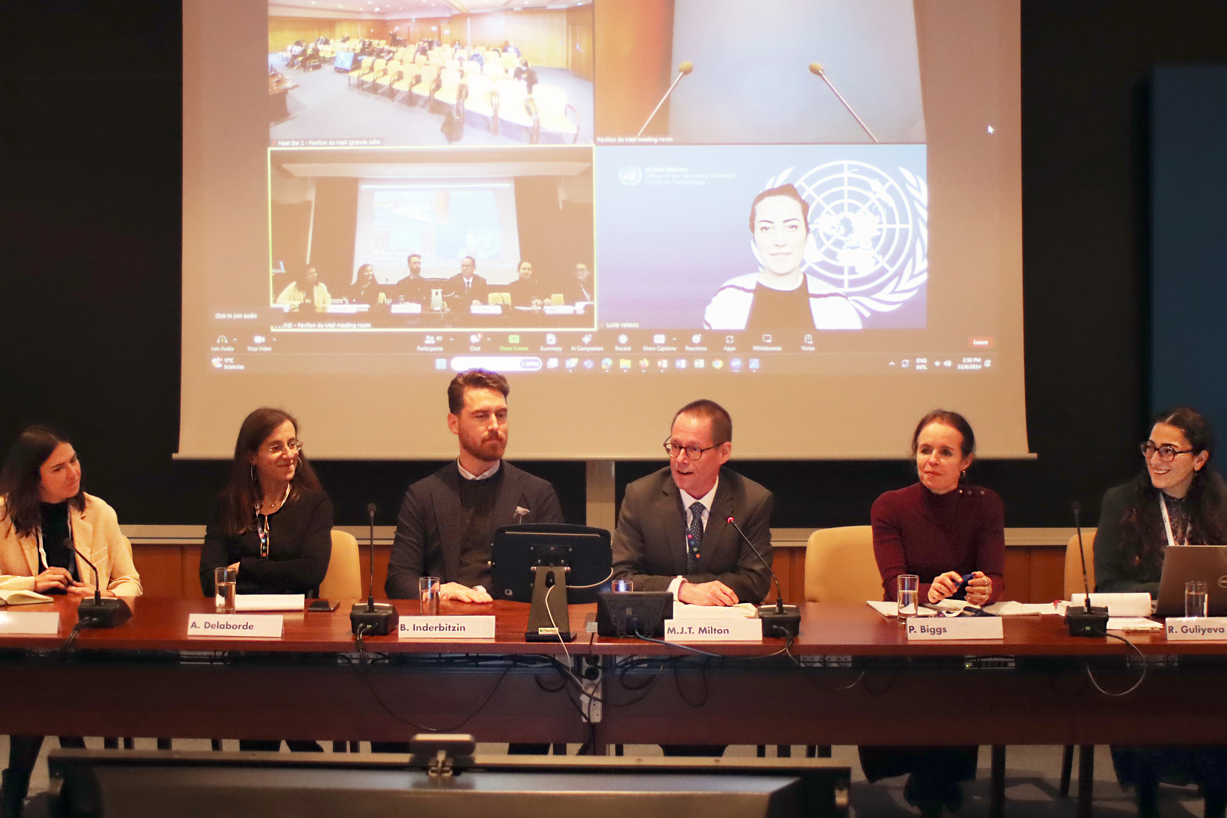 One of the panel discussions at the BIPM-OECD Building Stronger Connections Between Quality Infrastructure and Regulation Event